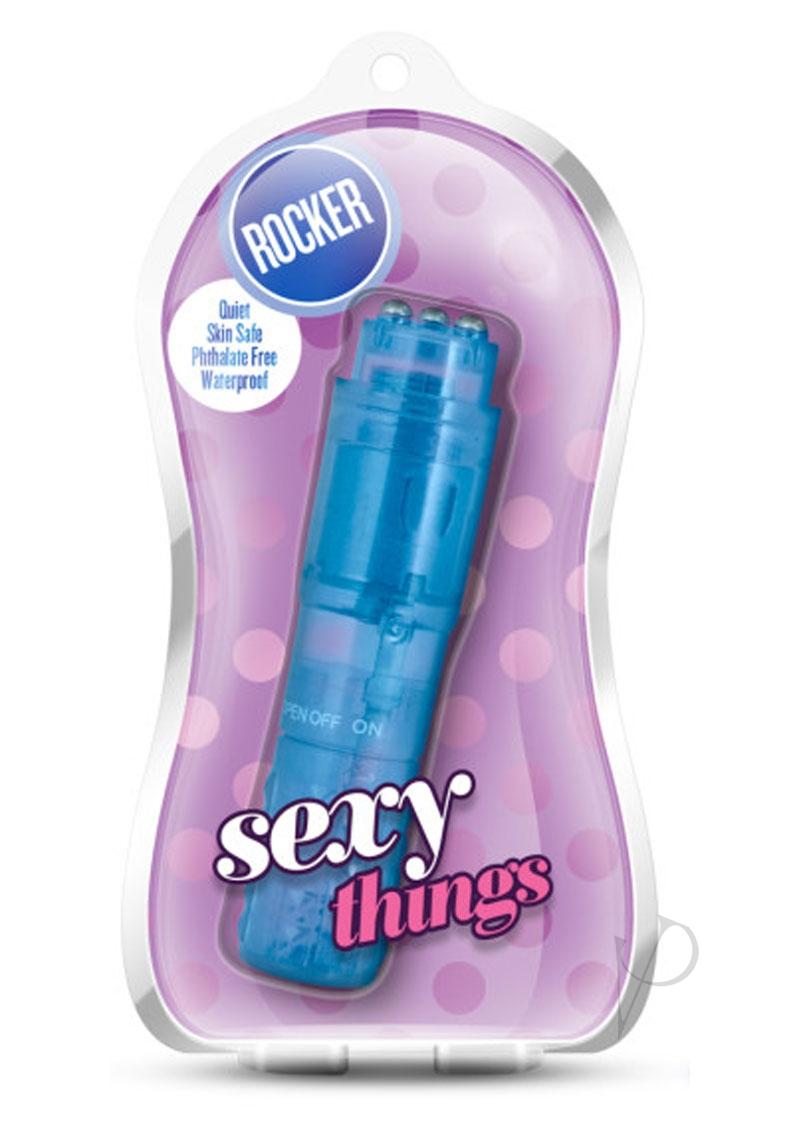 Sexy Things Rocker Mini Massager - Blue