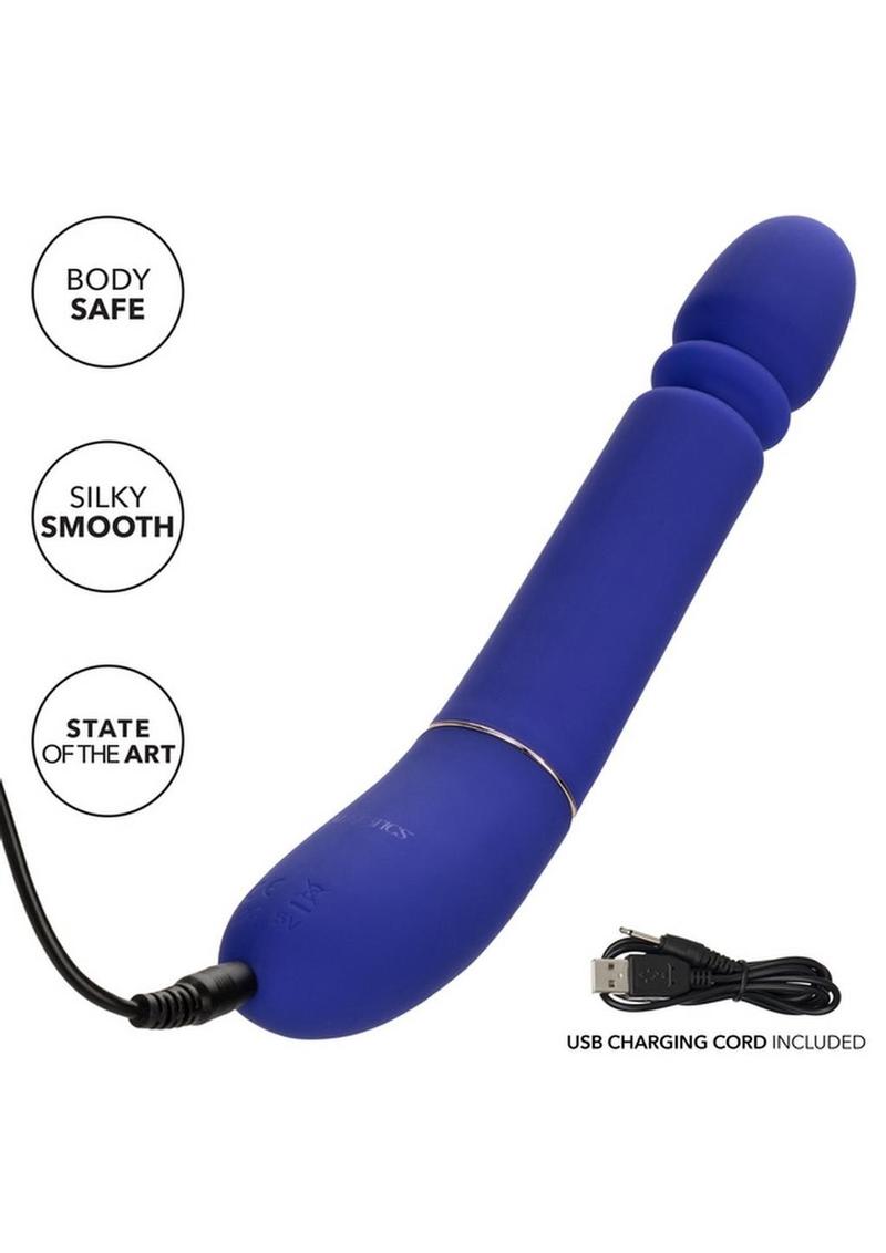 Shameless Slim Thumper Silicone Rechargeable Thrusting Vibrator