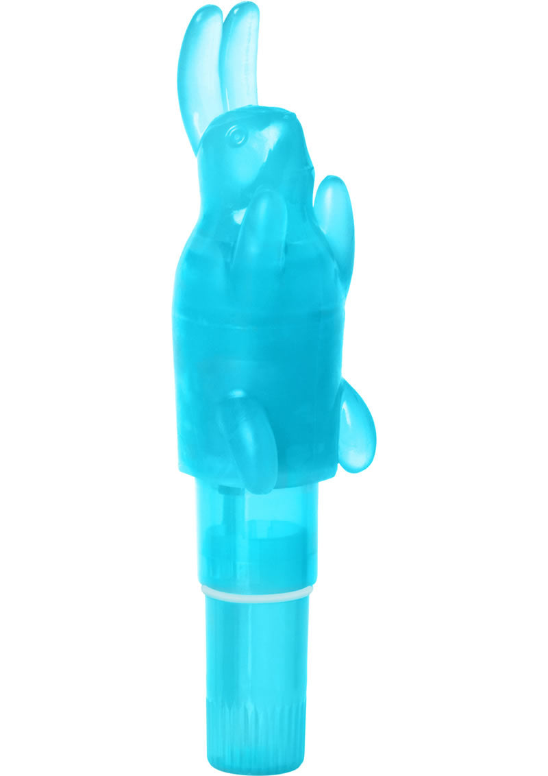 Shane's World Pocket Party Bunny Wand Massager - Blue