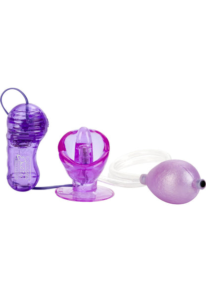 Shane's World Vibrating Turbo Suction Tongue - Purple