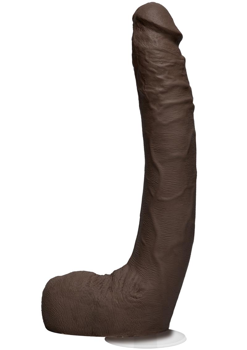 Signature Cocks Jax Slayher Dildo - Chocolate - 10in