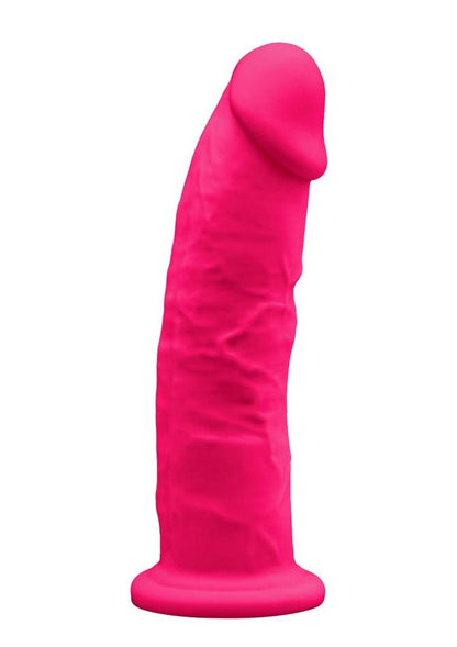 SilexD Model 2 Zm02 Silicone Realistic Dual Dense Dildo - Pink - 8in