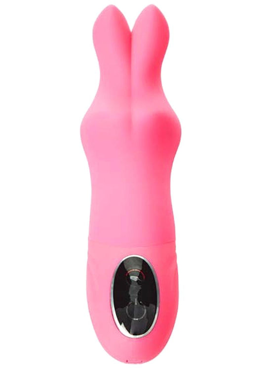 Sincerely Bunny Vibe Silicone Vibrator - Pink