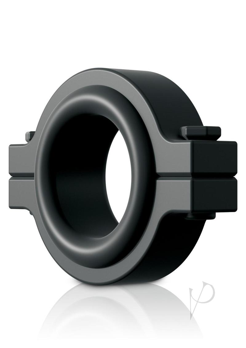 Sir Richard's Control Pipe-Clamp Silicone Cock Ring - Black