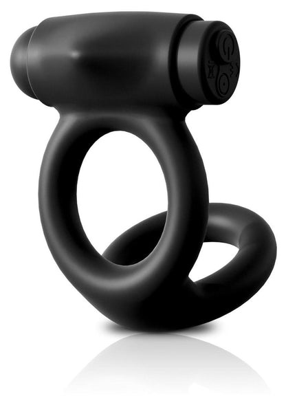 Sir Richard's Control Rechargeable Vibrating Silicone Cock and Ball Cock Ring