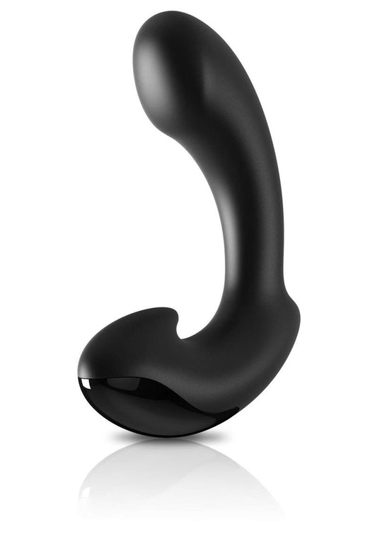 Sir Richard's Control Silicone Prostate Massager Rechargeable Vibrating - Black