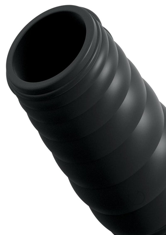 Sir Richard's Control Tapered Silicone Erection Enhancer Sleeve - Black