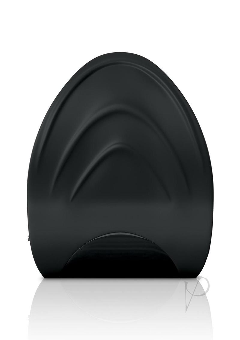Sir Richard's Control Vibrating Silicone Edger Trainer Masturbator Rechargeable - Black