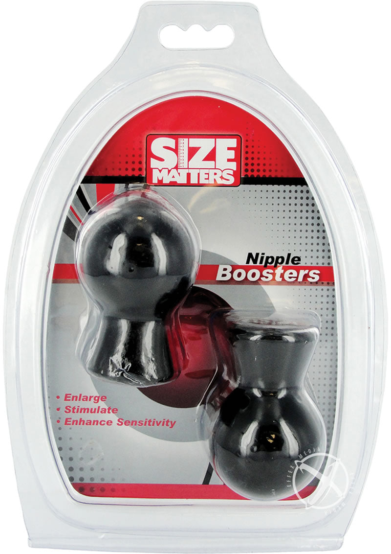 Size Matters Nipple Booster Bulbs - Black