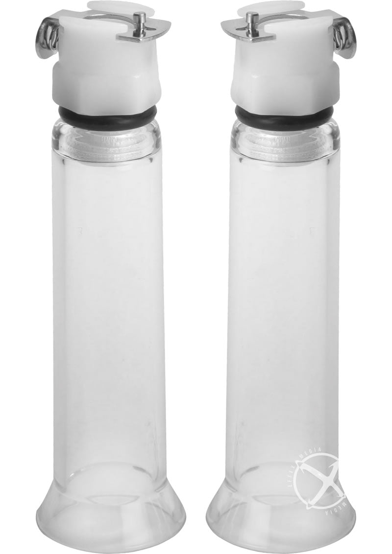 Size Matters Nipple Cylinders - Clear - Medium