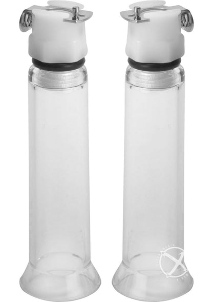 Size Matters Nipple Cylinders - Clear - Medium