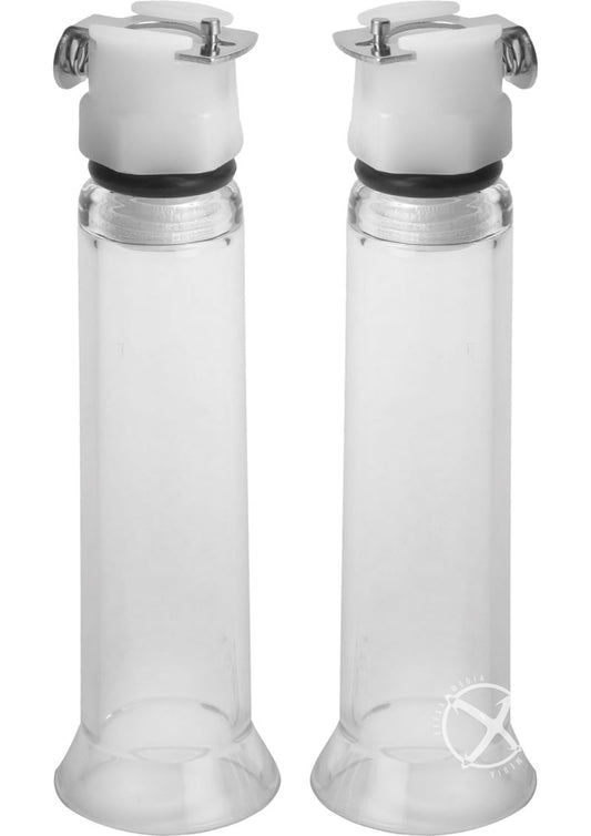 Size Matters Nipple Cylinders - Clear - Medium