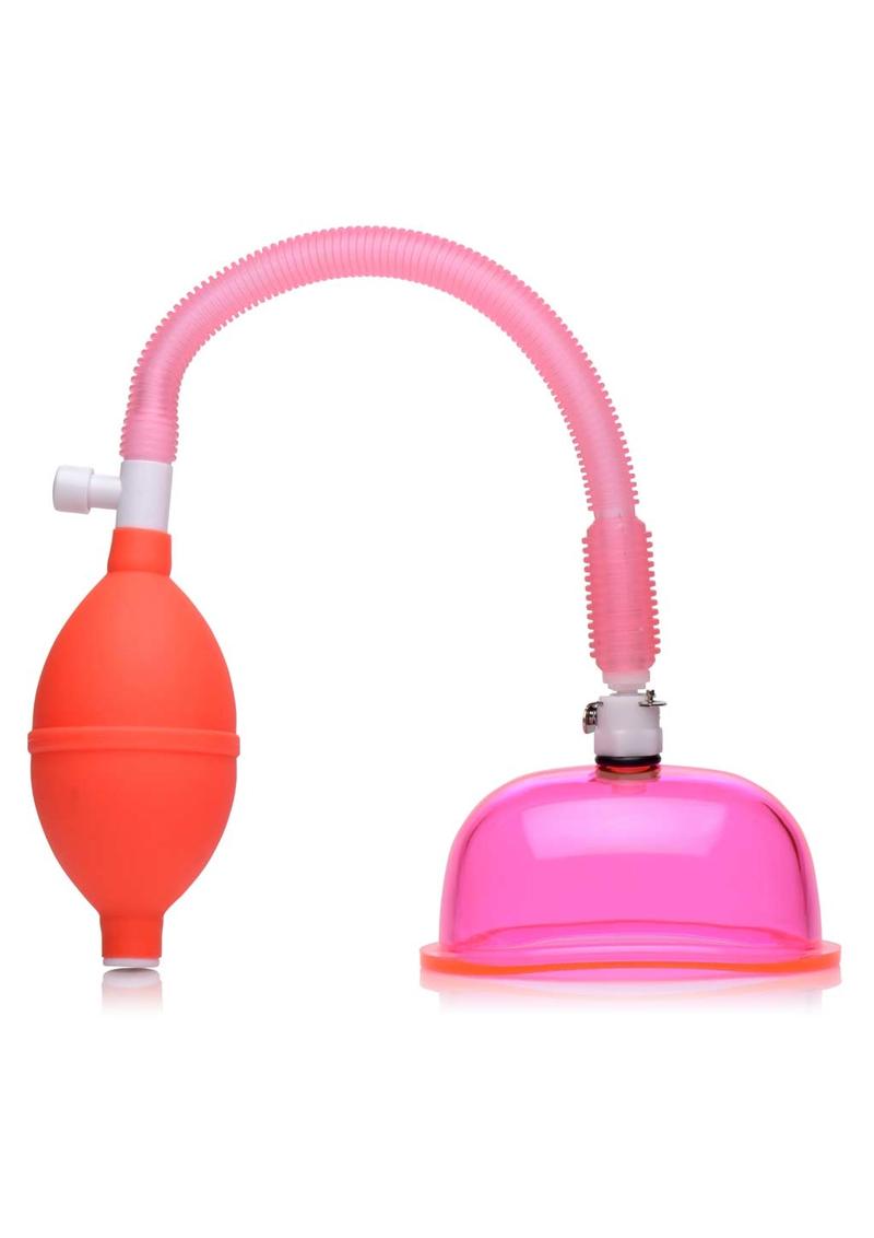 Size Matters Vaginal Pump with 3.8in Cup - Pink - Small