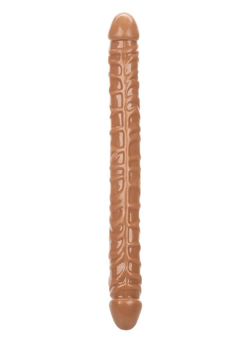 Size Queen Dildo - Caramel - 17in