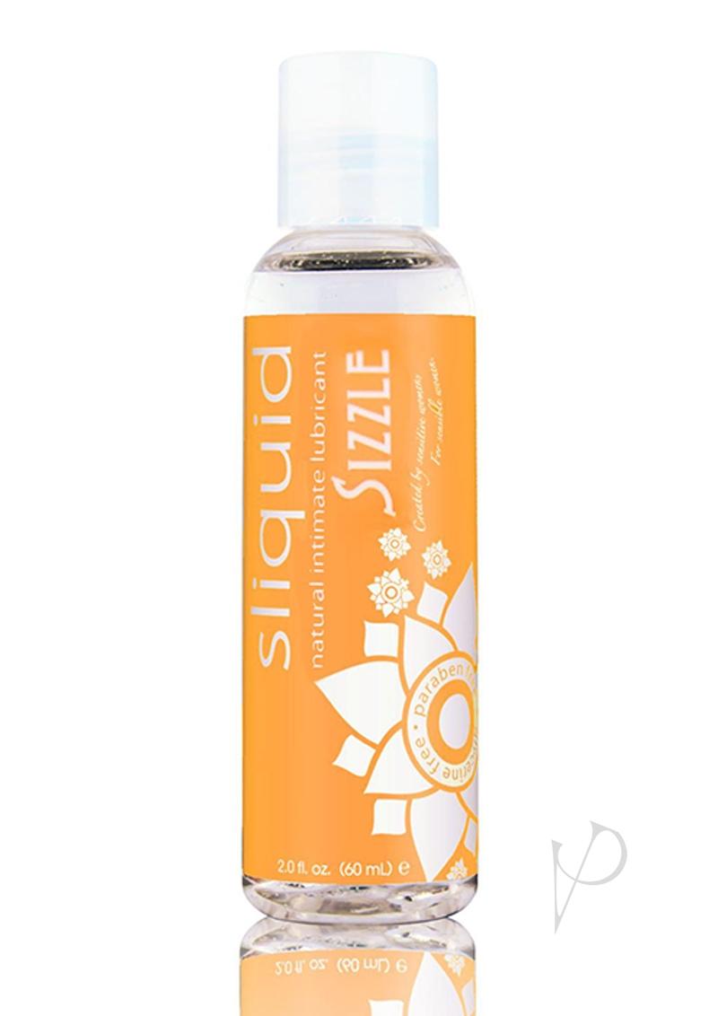 Sliquid Natural Sizzle Stimulating Lubricant - 2oz