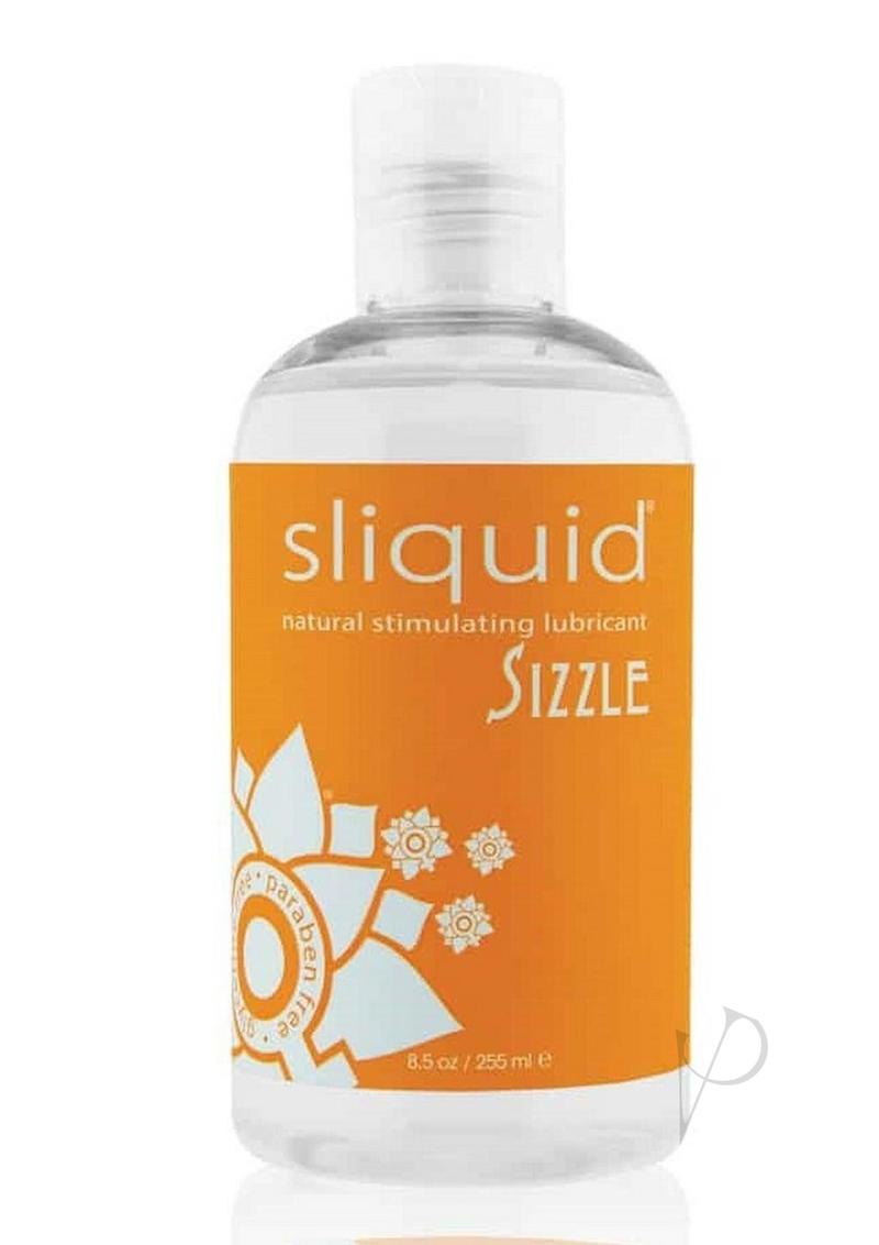 Sliquid Naturals Sizzle Water Based Warming Lubricant - 8.5oz