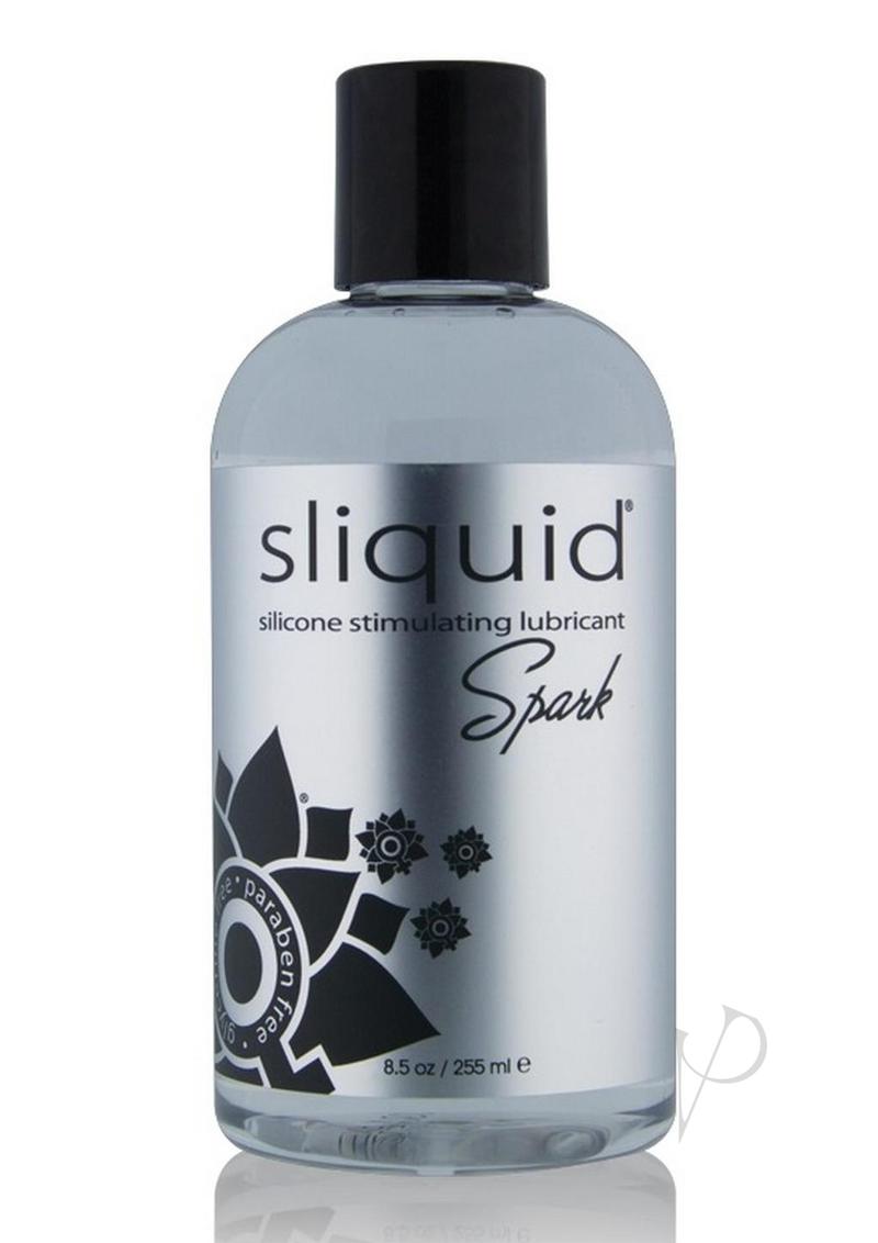 Sliquid Naturals Spark Booty Buzz Silicone Stimulating Lubricant - 8.5oz