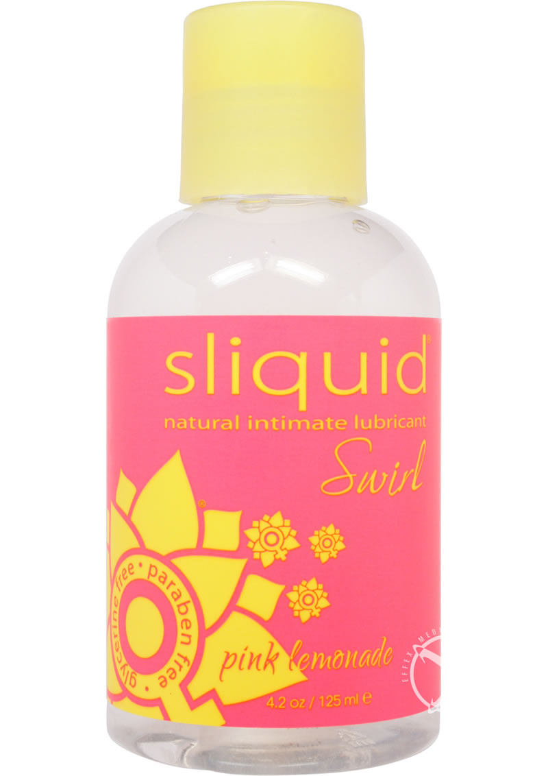 Sliquid Naturals Swirl Water Based Lubricant Pink Lemonade - 4.2oz