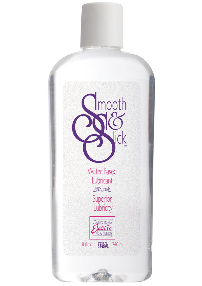 Smooth and Slick Water Based Lubricant - 8oz