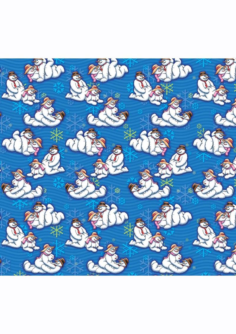 Snowman Holiday Gift Wrap