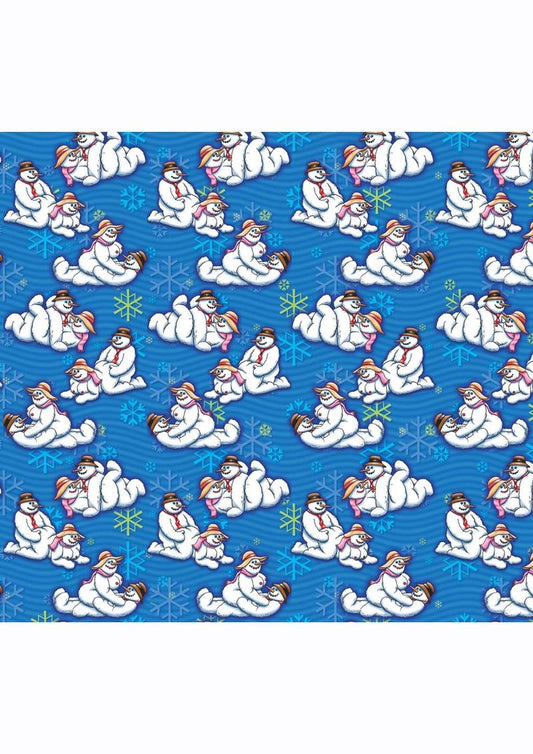 Snowman Holiday Gift Wrap