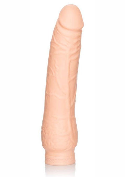 Soft Skins Veined Dildo - Vanilla - 7.5in