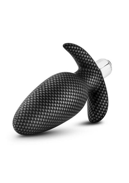 Spark Throttle Av-01 Silicone Butt Plug - Carbon Fiber