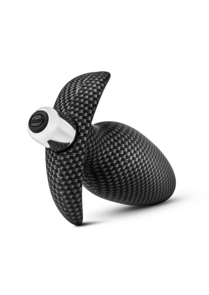 Spark Throttle Av-01 Silicone Butt Plug - Carbon Fiber