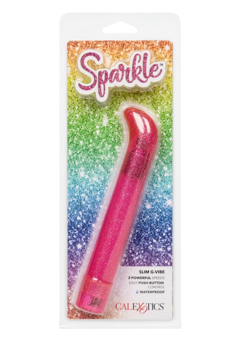 Sparkle Slim G Vibrator - Pink