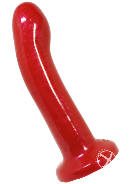 Sportsheets Flare Silicone Flared Base Dildo - Red