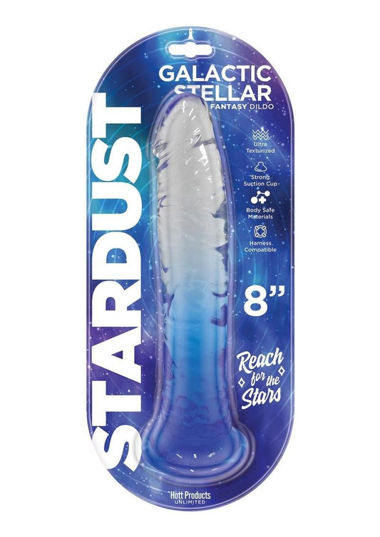 Stardust Galactic Stellar Silicone Dildo - Purple