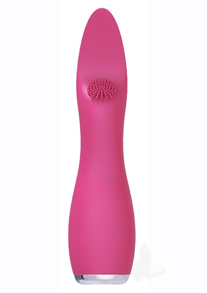 Stardust Lightspeed Silicone Clitoral Stimulator - Magenta/Pink