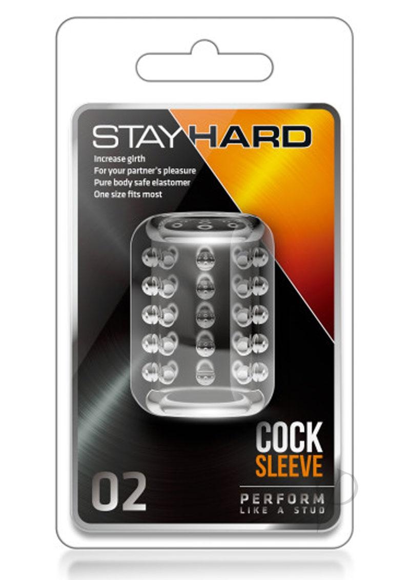 Stay Hard Cock Sleeve 02 - Clear