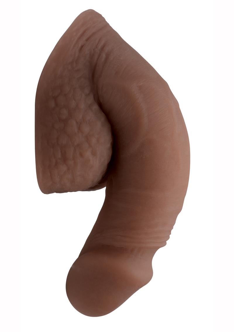 Strap U Bulge Packer Dildo - Caramel