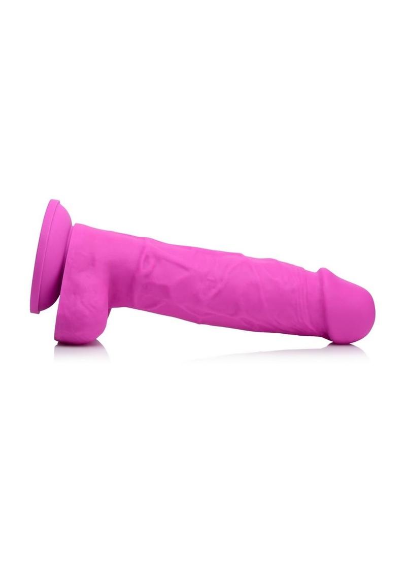 Strap U Power Pecker Silicone 7in Dildo with Balls