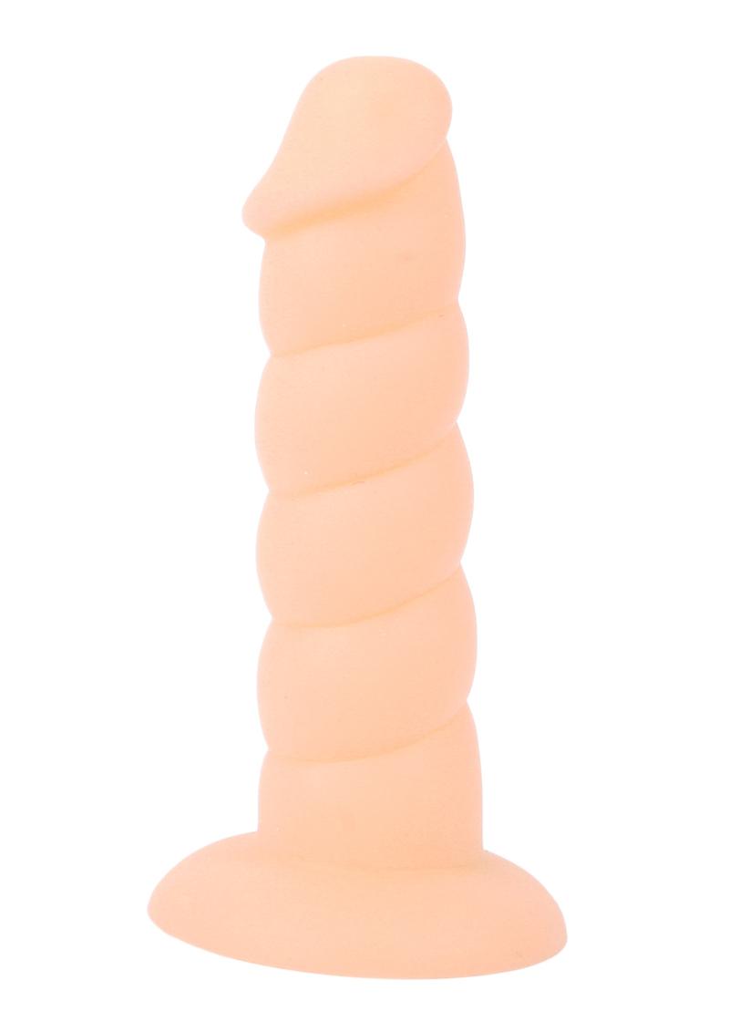 Suga' Daddy Silicone Dildo - Vanilla - 5.5in