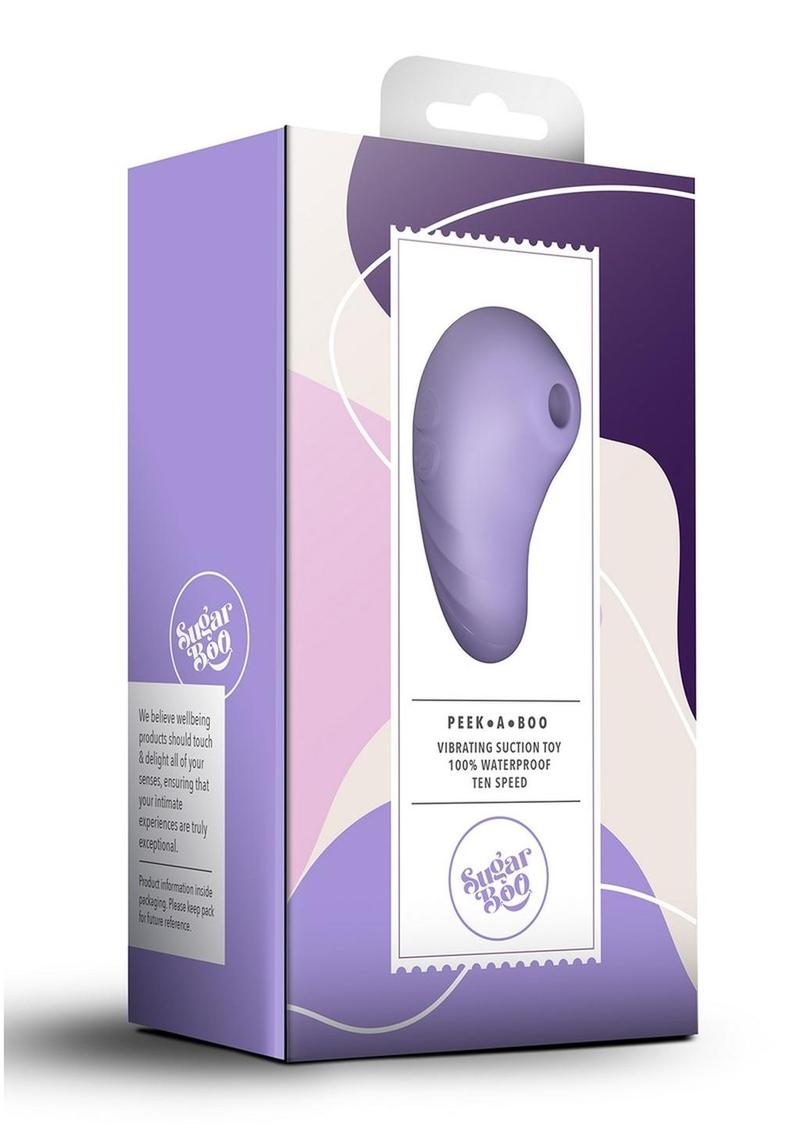 Sugar Boo Peek-A-Boo Vibrator - Lilac/Pink