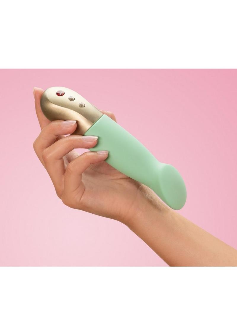 Sundaze Silicone Dual Stimulating Vibrator - Pistachio