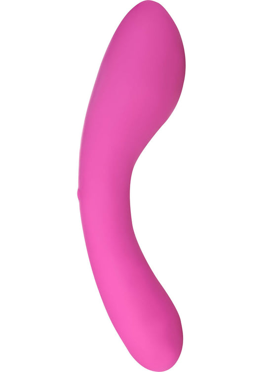 Swan Mini Swan Wand Rechargeable Silicone Massager - Pink