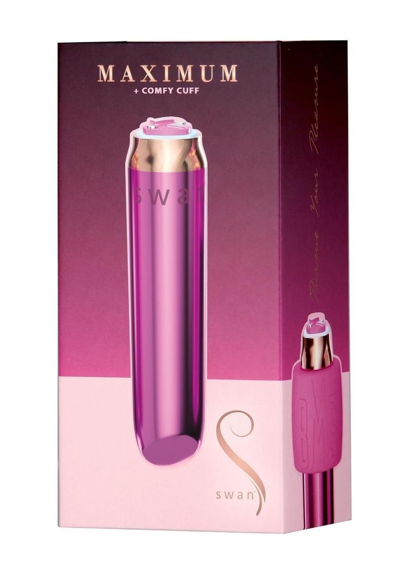 Swan Rechargeable Bullet - Pink/Rose Gold