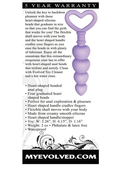 Sweet Treat Silicone Anal Beads