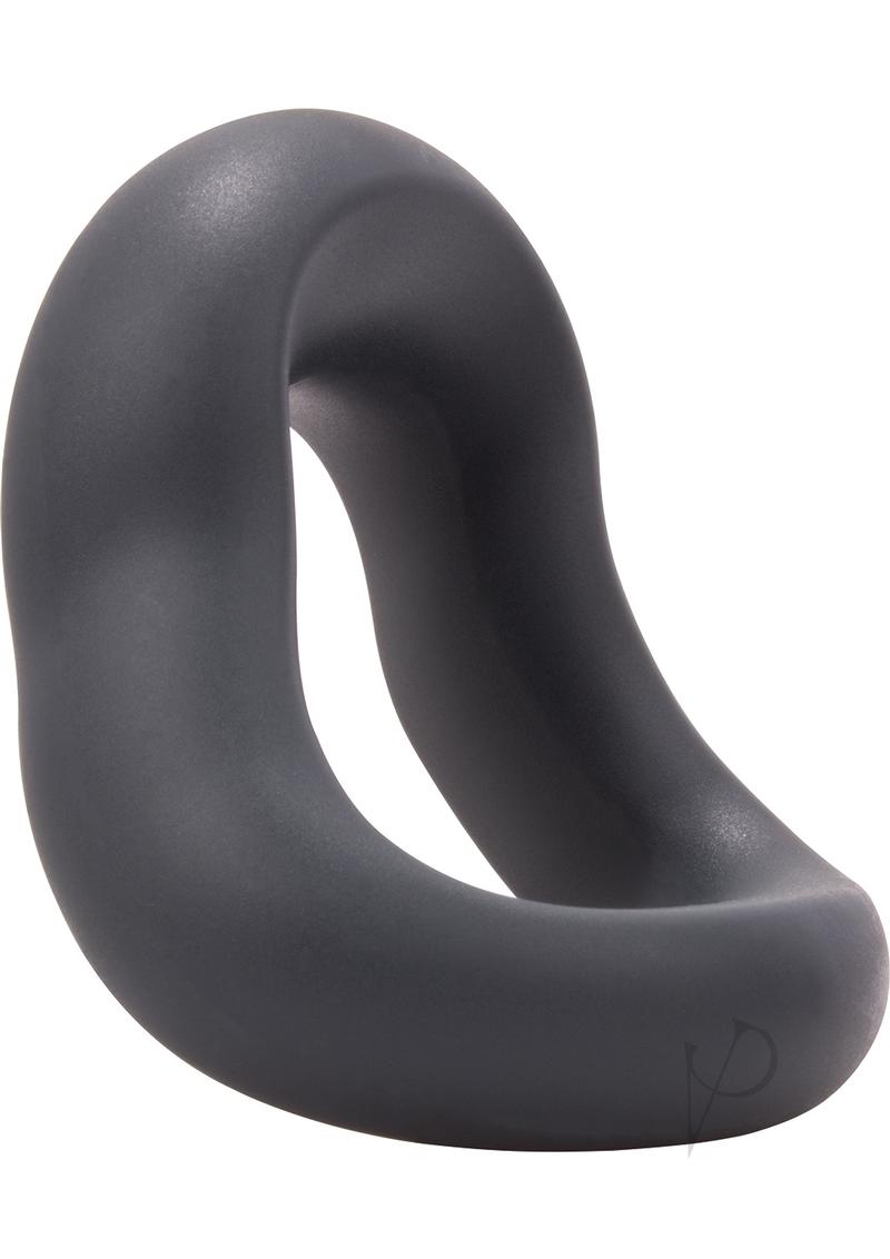 Swingo Curve Silicone Cock Ring - Grey