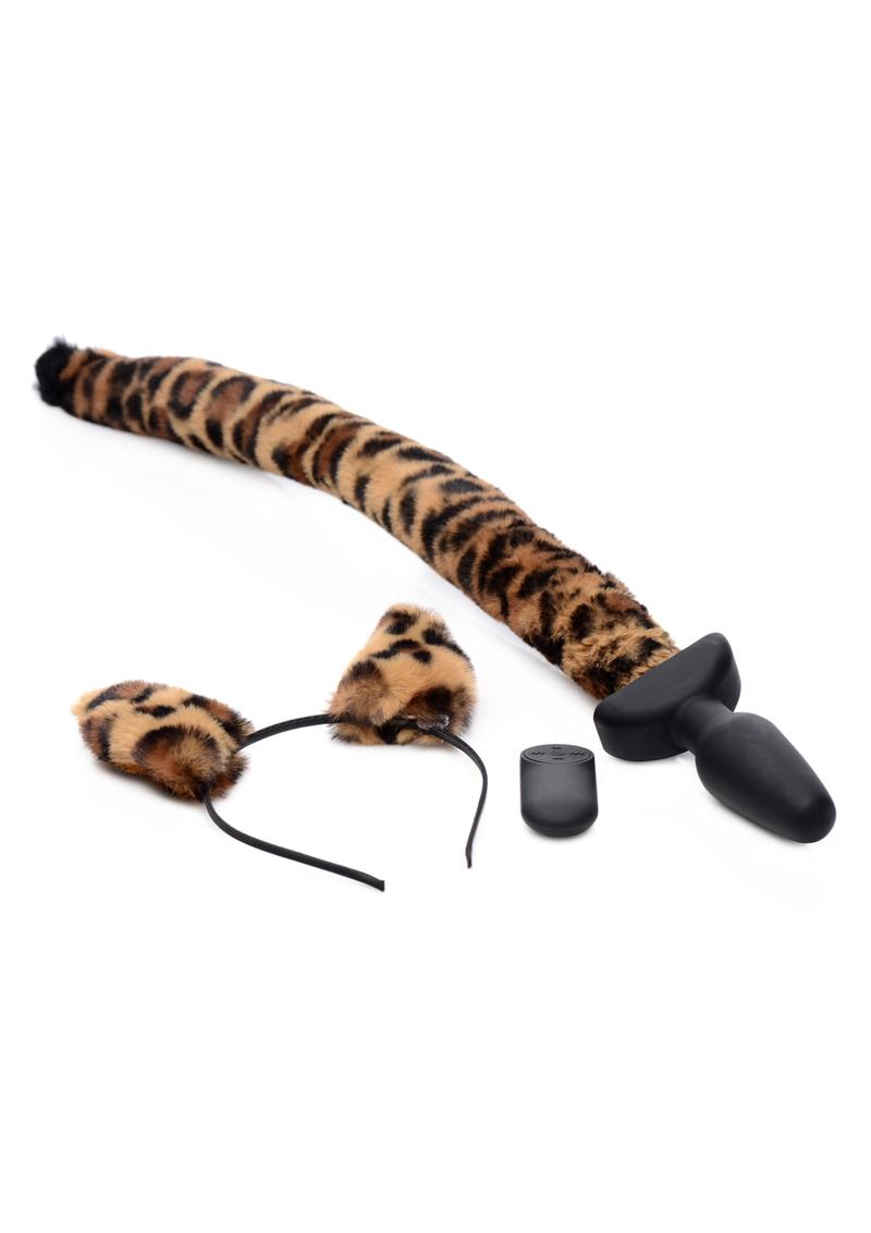 Tailz Moving and Vibrating Cat Tail - Brown