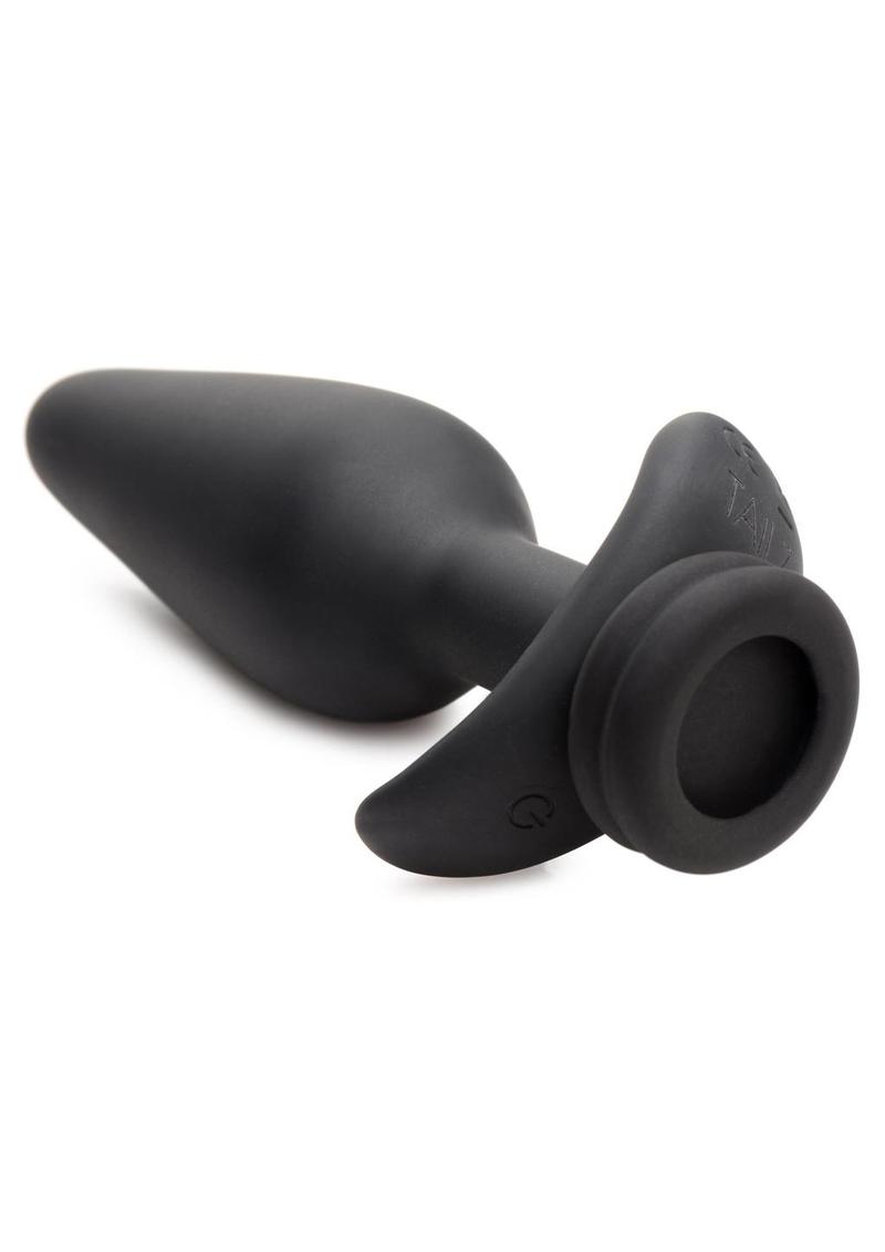 Tailz Snap-On 10x Rechargeable Silicone Anal Plug with Remote Control