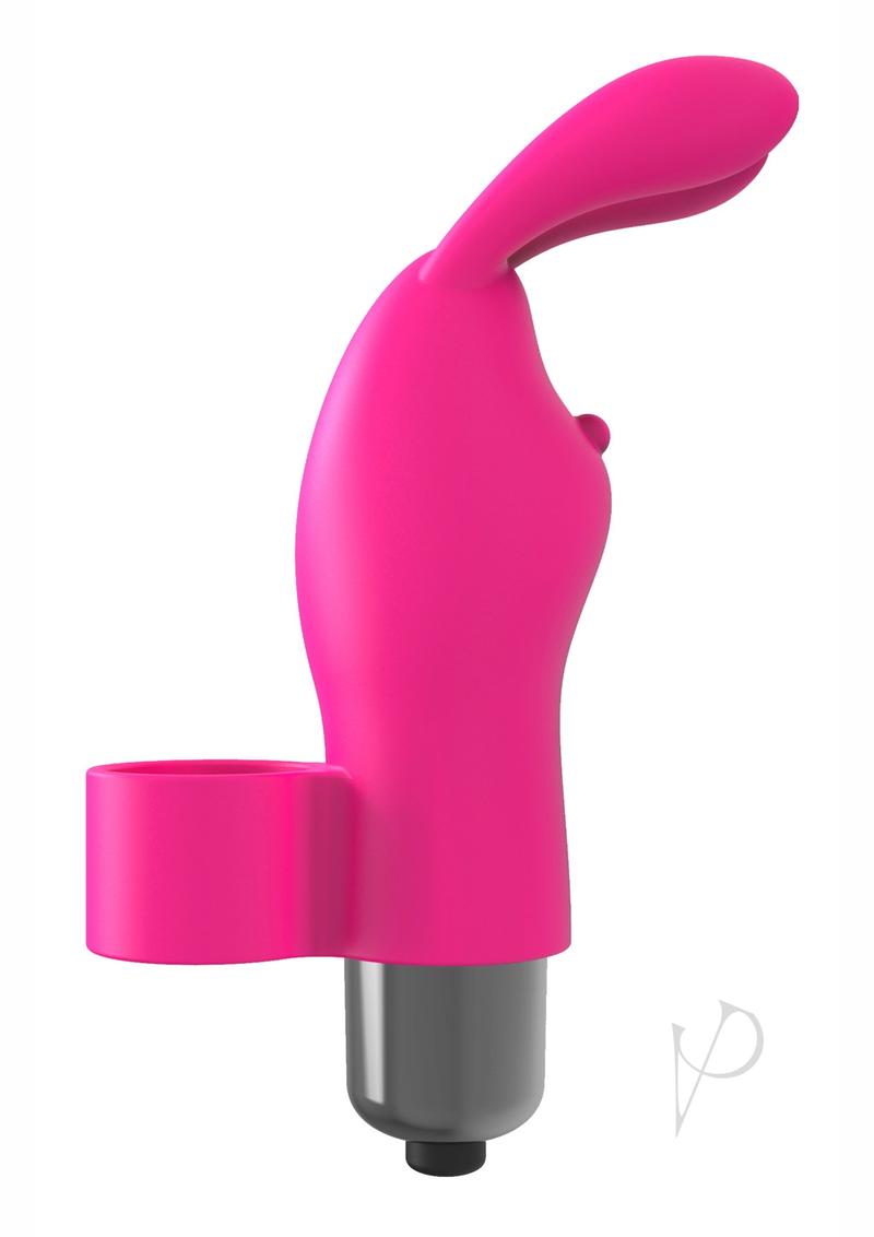 The 9's - Flirt Finger Silicone Bunny - Pink