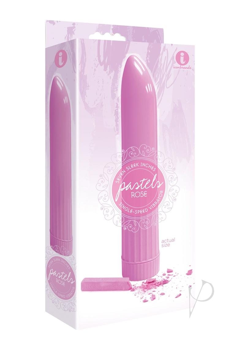 The 9's - Pastels Vibrator - Pink/Rose - 7in
