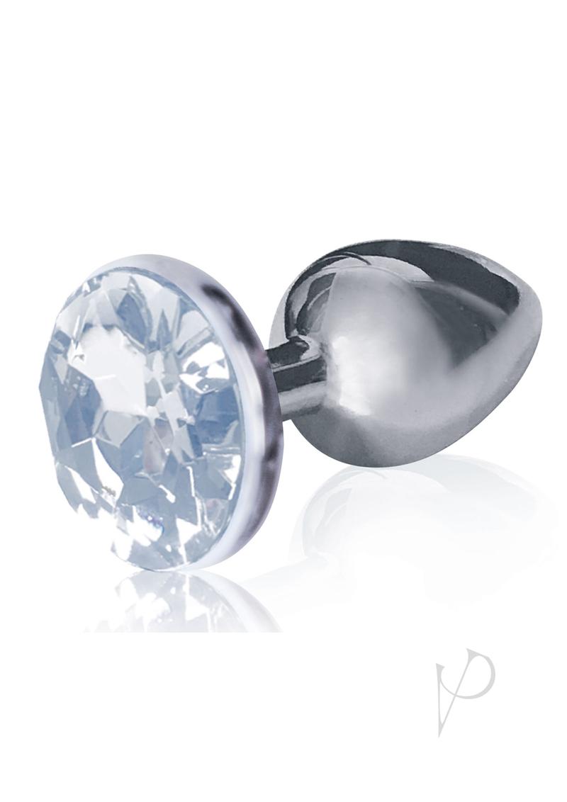The 9's - The Silver Starter Bejeweled Stainless Steel Plug – Fantasy ...