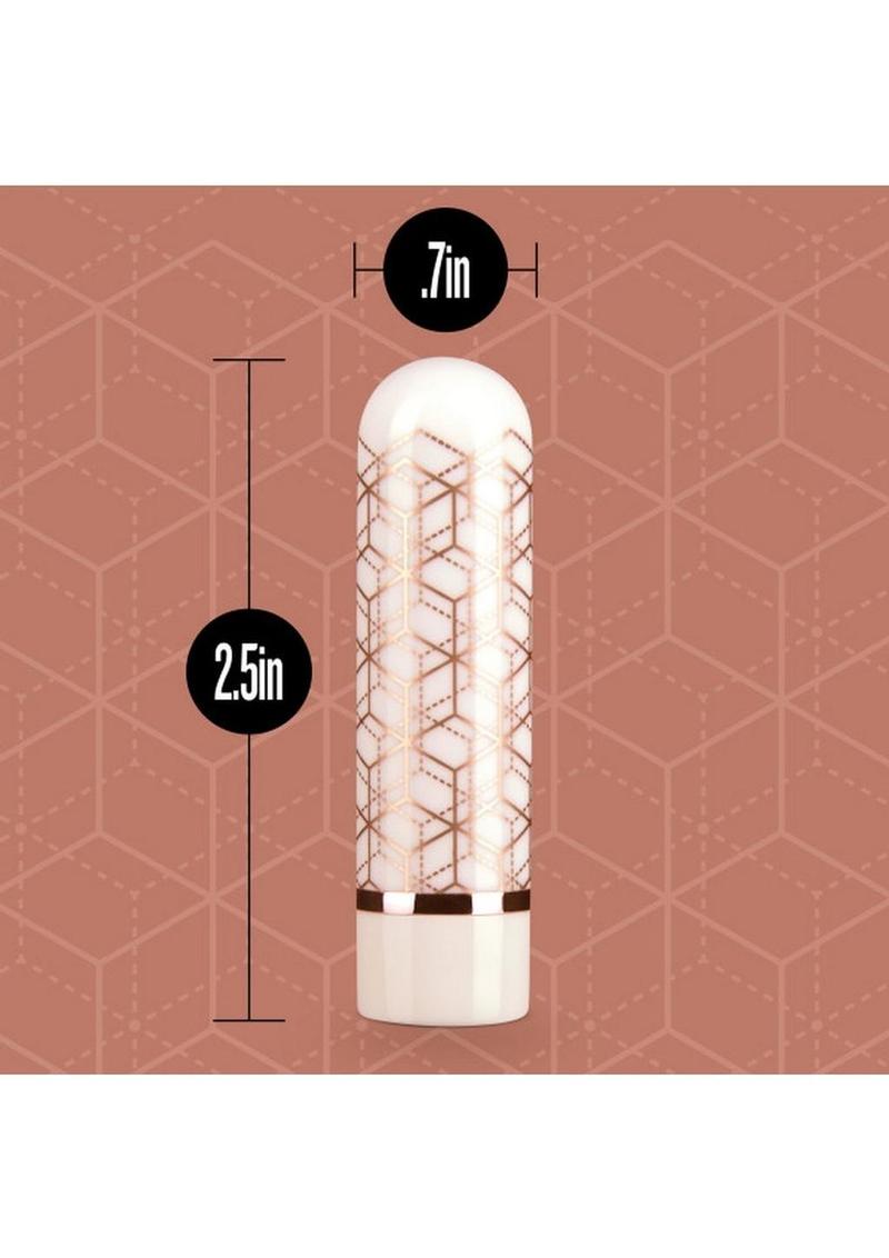 The Collection Glitzy Geo Rechargeable Bullet