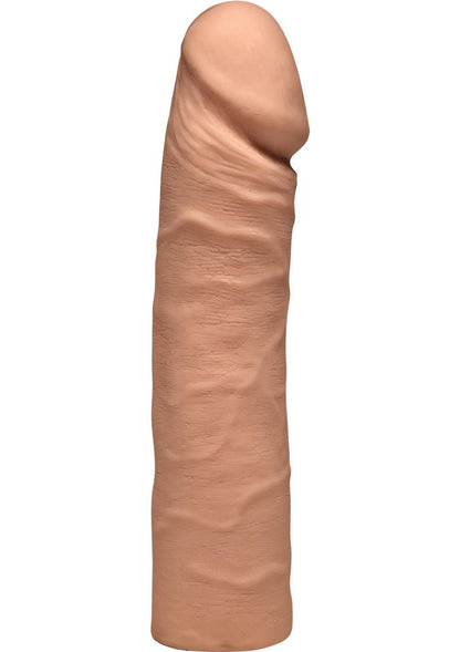 The D Double D Ultraskyn Dildo - Caramel - 16in