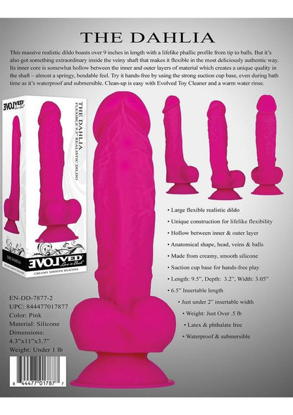 The Dahlia Silicone Dildo